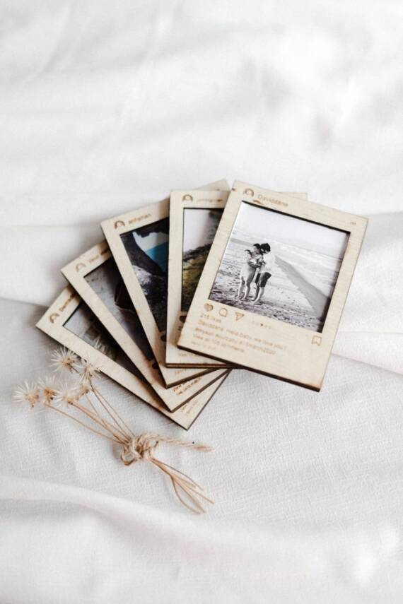 Personalized Wooden Photo Frame – Memory Gift - 2